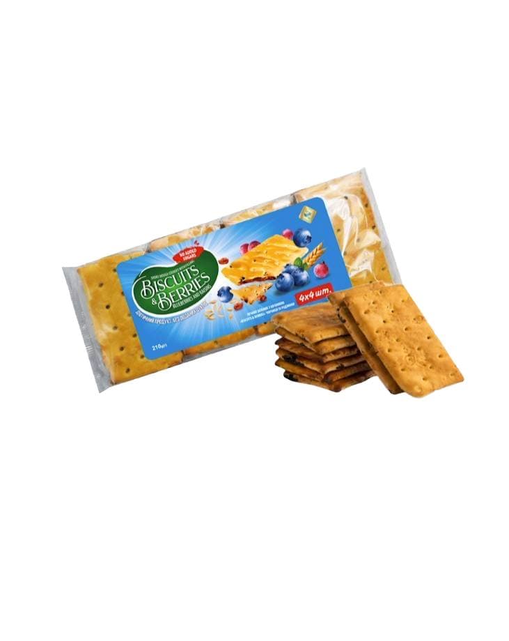 BISCUITS & BERRIES BLUEBERRIES 20/210 G