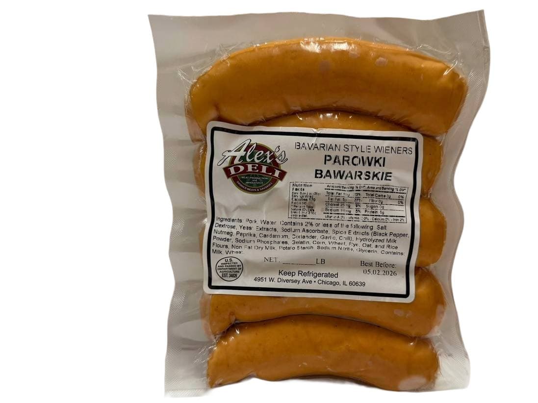 DELI - BAVARIAN STYLE WIENERS/ PAROWKI BAWARSKIE/ LB
