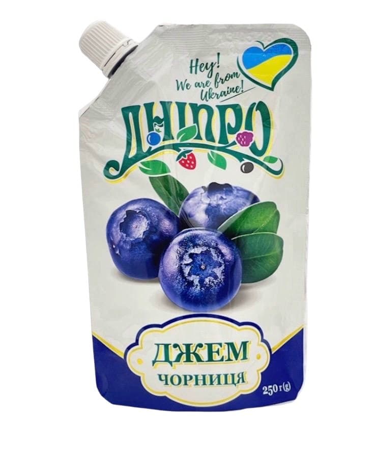 DNIPRO JAM BLUEBERRY 20/250GR