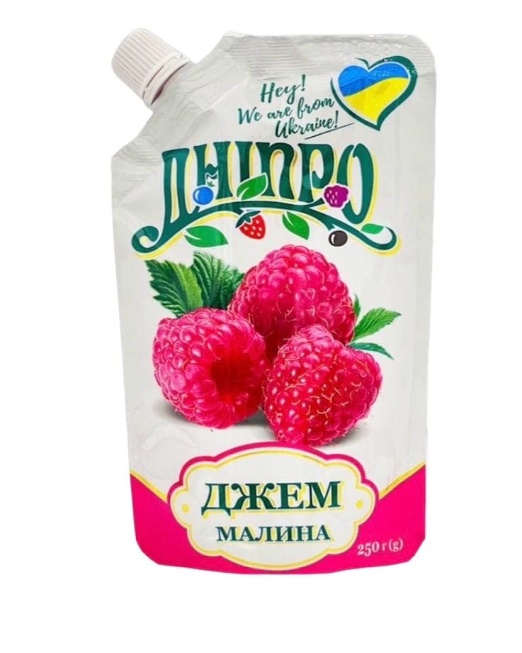 DNIPRO JAM RASPBERRY 20/250GR