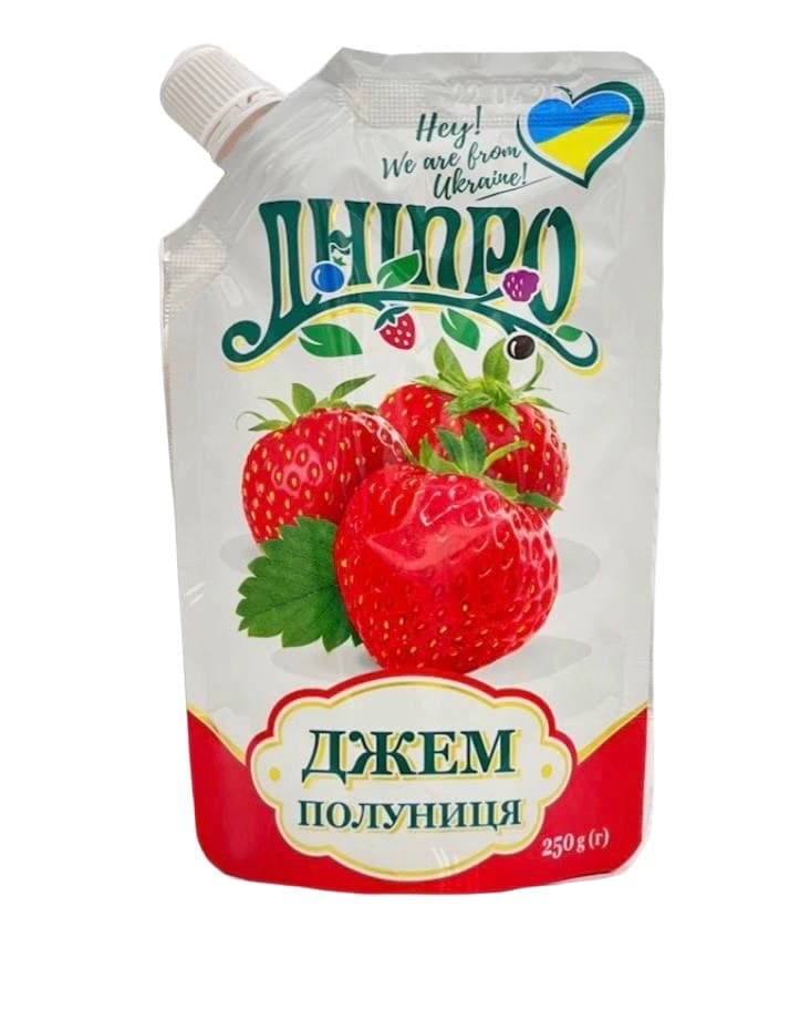 DNIPRO JAM STRAWBERRY 20/250GR