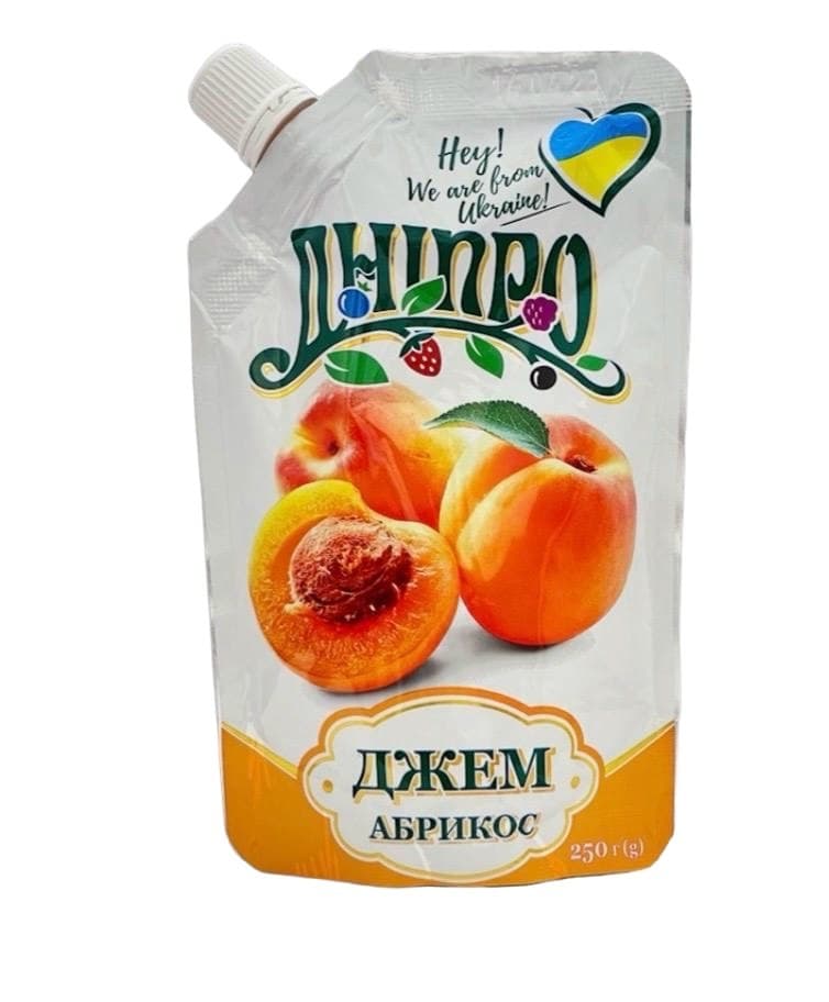 DNIPRO JAM APRICOT 20/250GR