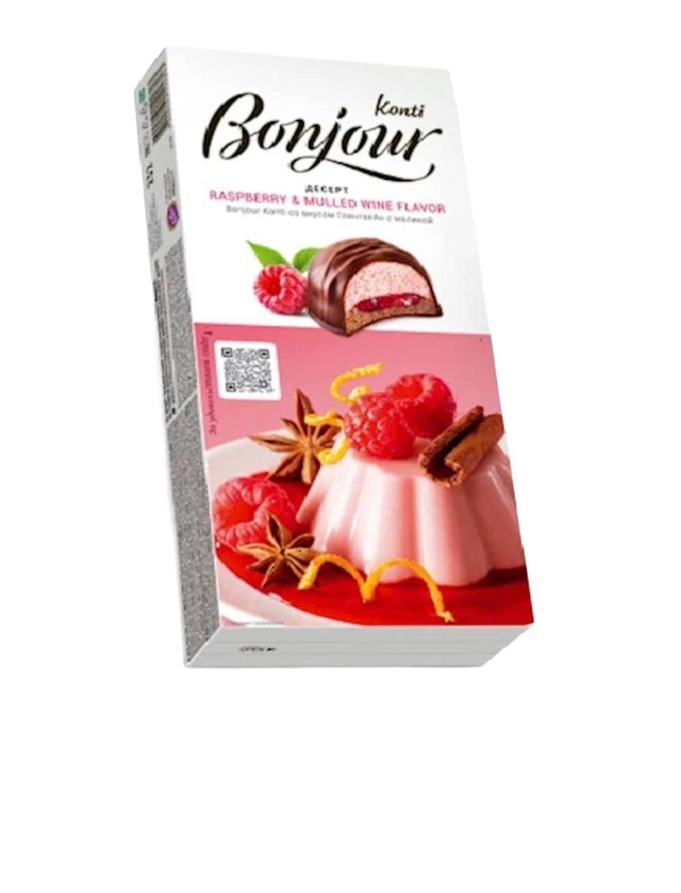 BONJOUR DESSERT RASPBERRY & MULLED WINE FLAVOR 9/232 G