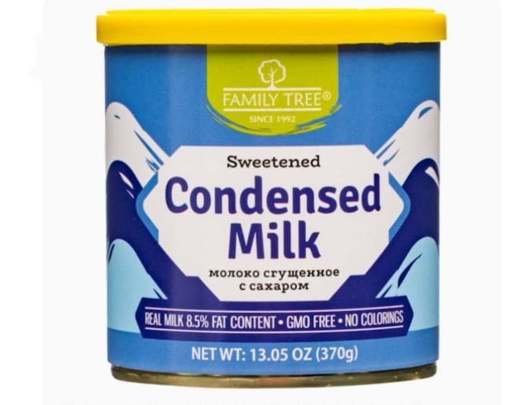 CONDENSED MILK WITH SUGAR 15/370GR FAMILY TREE