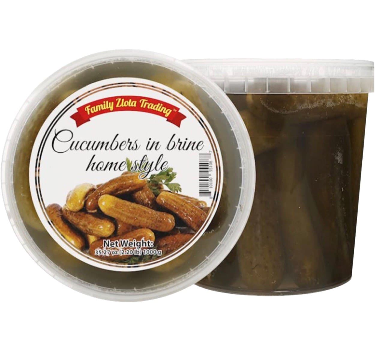 CUCUMBERS IN BRINE 1CS (6PC*1000G)