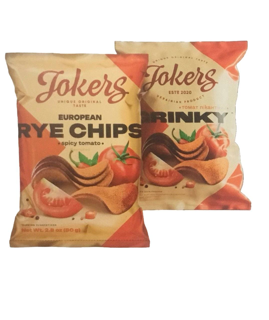 GRENKI VOLNISTYE (EUROPEAN RYE CHIPS) SPICY TOMATO FLAVOR 20/80G