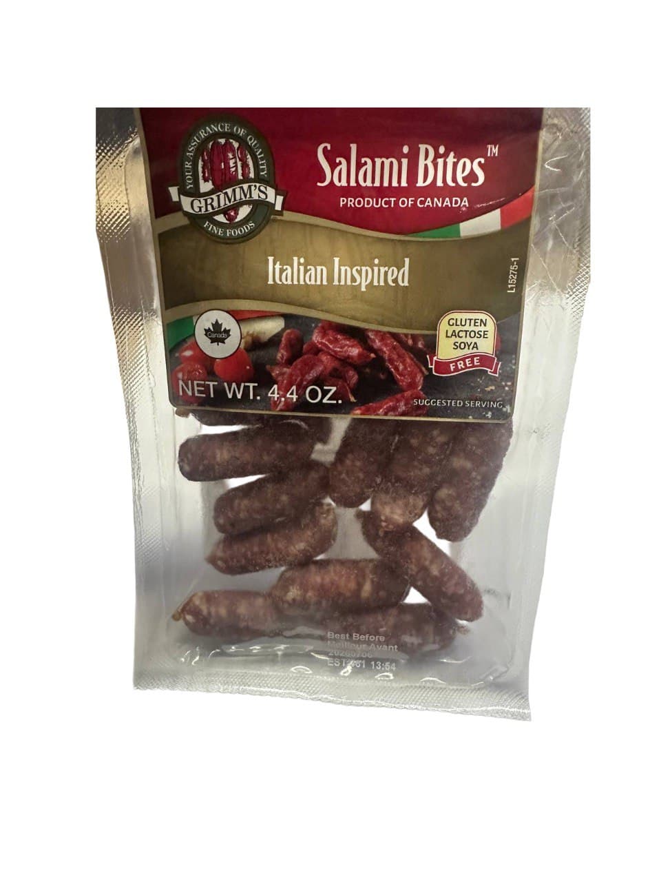 BITES SALAMI ITALIAN INSPIRED 18/4,4 OZ