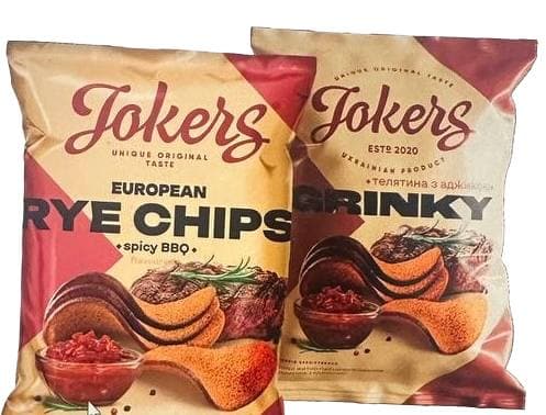 GRENKI VOLNISTYE (EUROPEAN RYE CHIPS) SPICY BBQ FLAVOR 20/80G