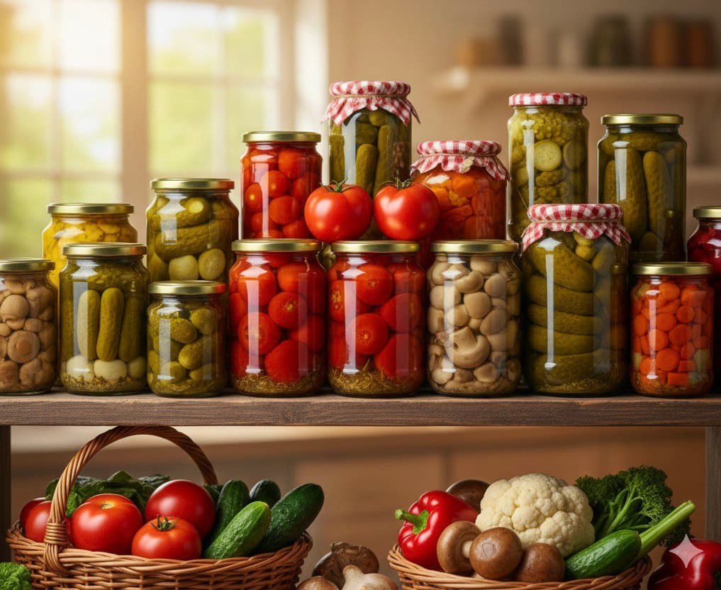 PICKLED & CANNED VEGETABLES